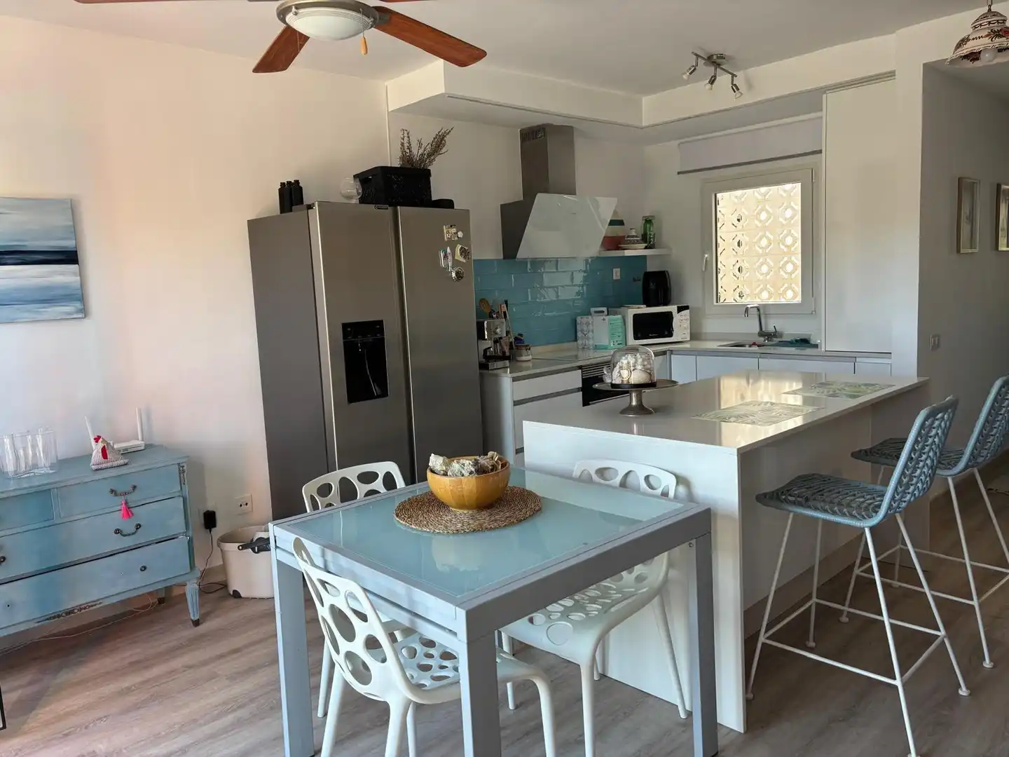 Cuina de Apartament en venda en Mazarrón amb Aire condicionat, Parquet i Moblat