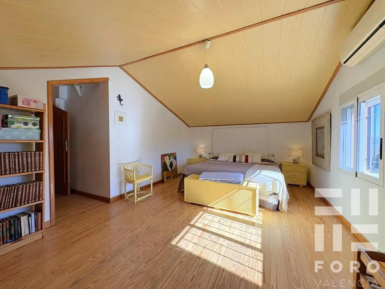 Habitación de Casa o chalet en venta en Alberic con Aire acondicionado, Jardín privado y Terraza