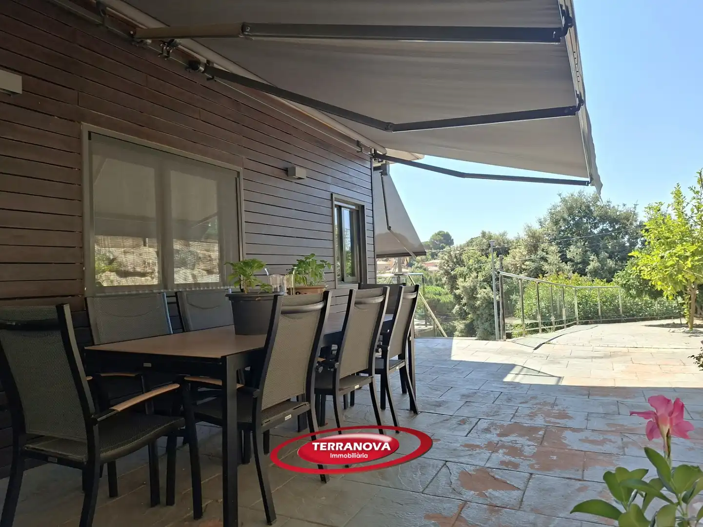 Terrassa de Casa o xalet en venda en L'Ametlla del Vallès amb Aire condicionat, Calefacció i Jardí privat