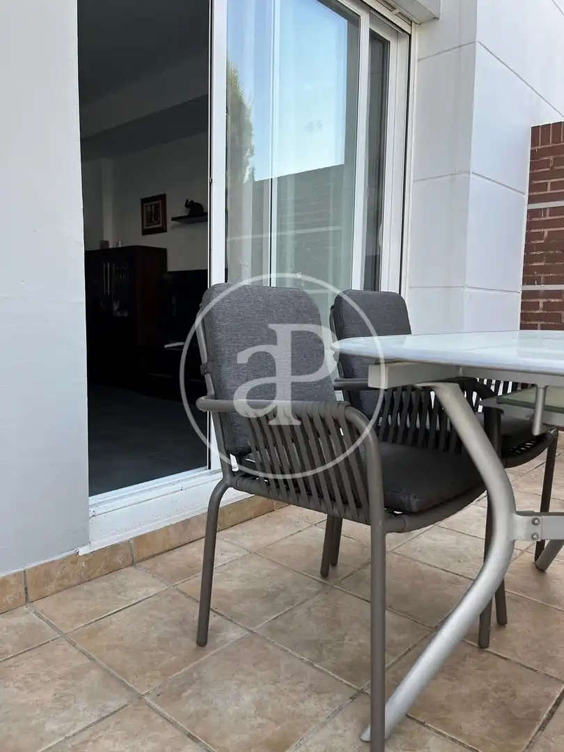 Terrace of Attic for rent in Almenara  with Air Conditioner, Heating and Private garden