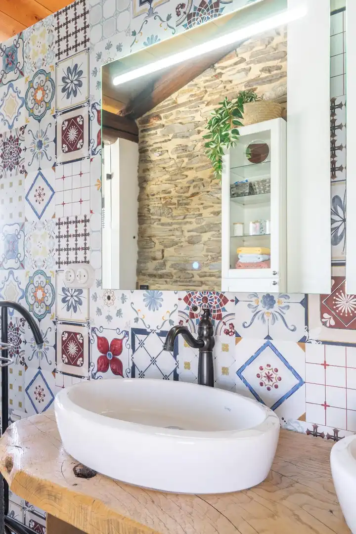 Baño de Casa o chalet en venta en Lugo con Calefacción, Jardín privado y Jacuzzi