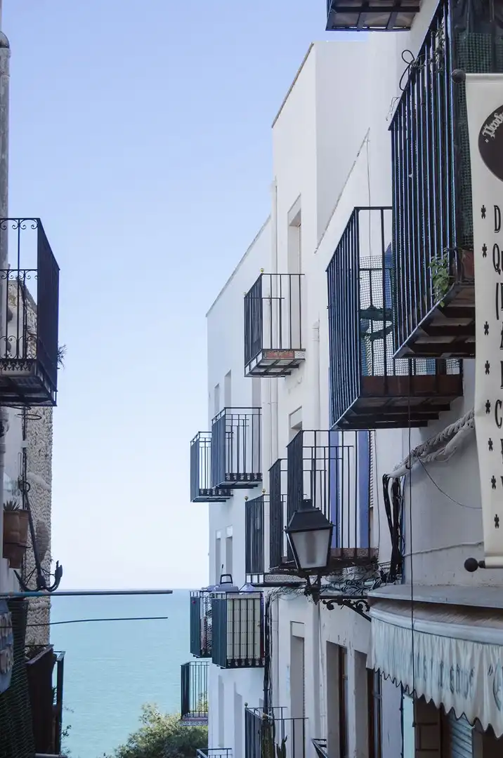Balcony of Flat for sale in Peñíscola / Peníscola  with Air Conditioner and Terrace