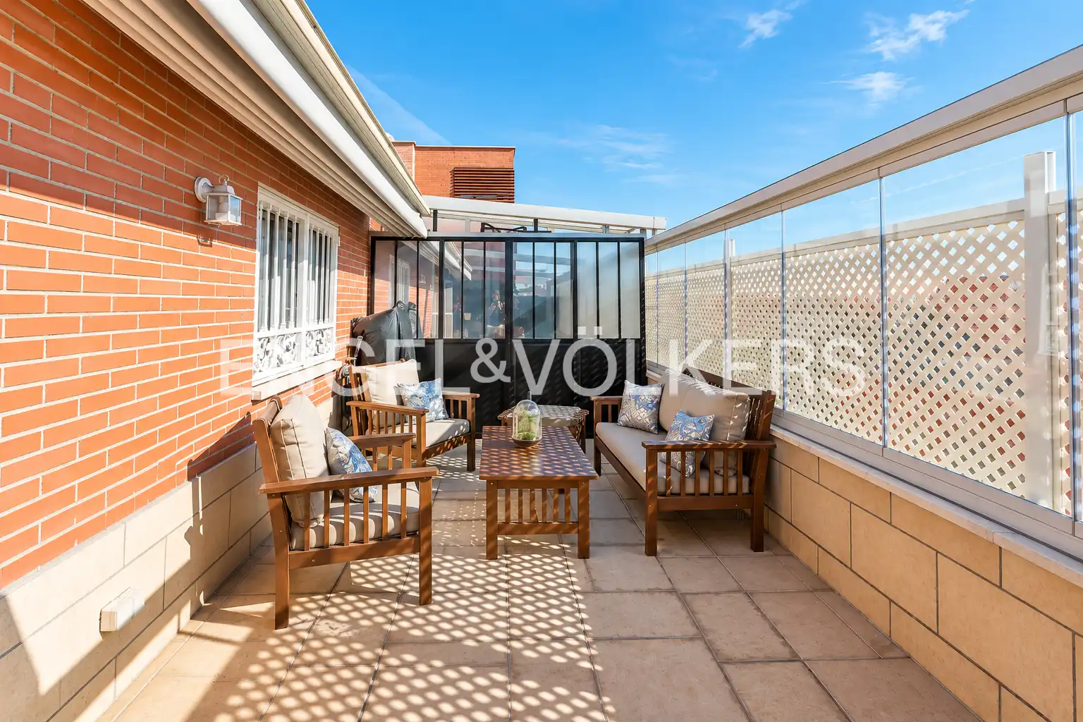 Terrace of Attic for sale in Madrid  with Air Conditioner, Heating and Private garden