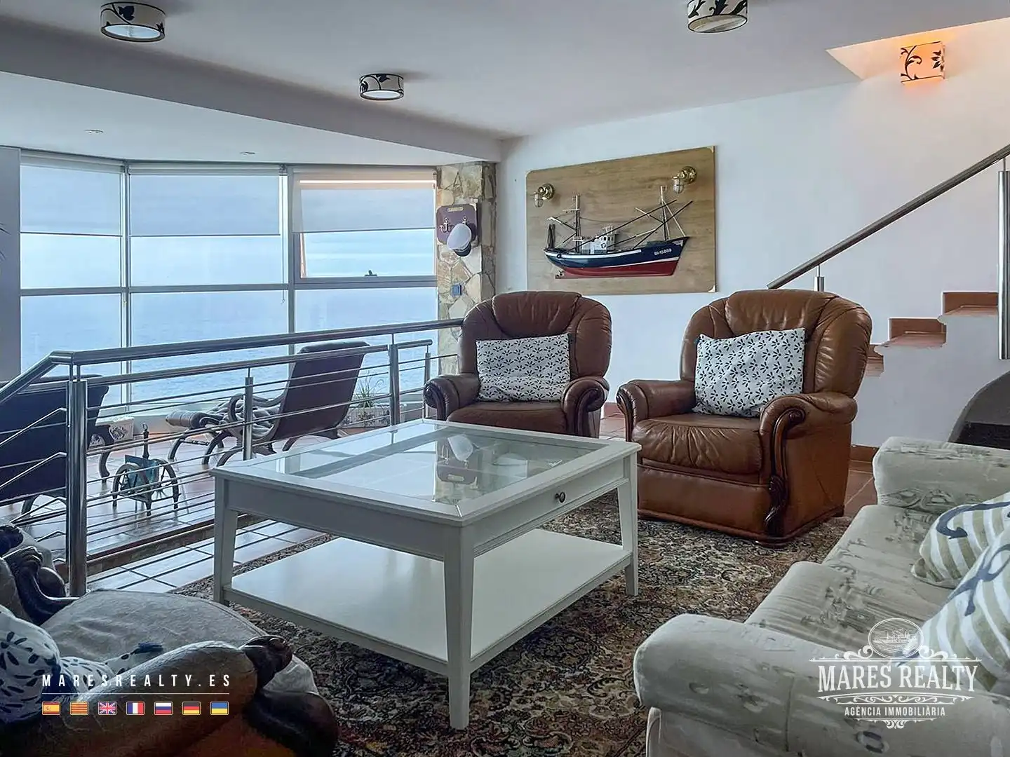 Sala de estar de Casa o chalet en venta en Lloret de Mar con Calefacción, Jardín privado y Piscina