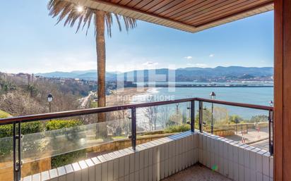 Balcony of Flat for sale in Getxo   with Heating, Terrace and Storage room