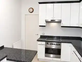 Küche von Wohnung zur Miete in Siero mit Privatgarten, Parkett und Balkon