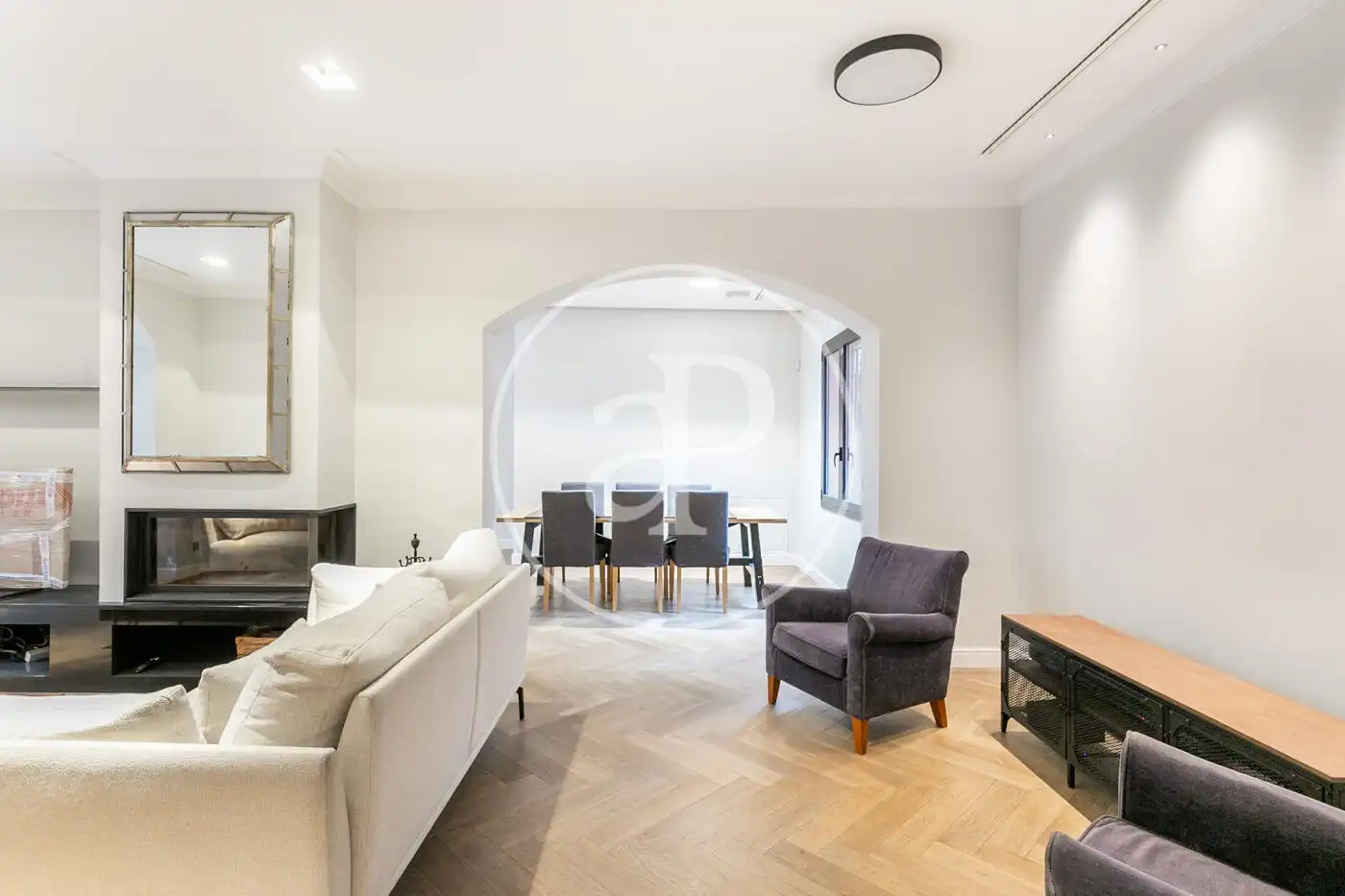 Wohnzimmer von Wohnung zur Miete in Sarrià - Sant Gervasi