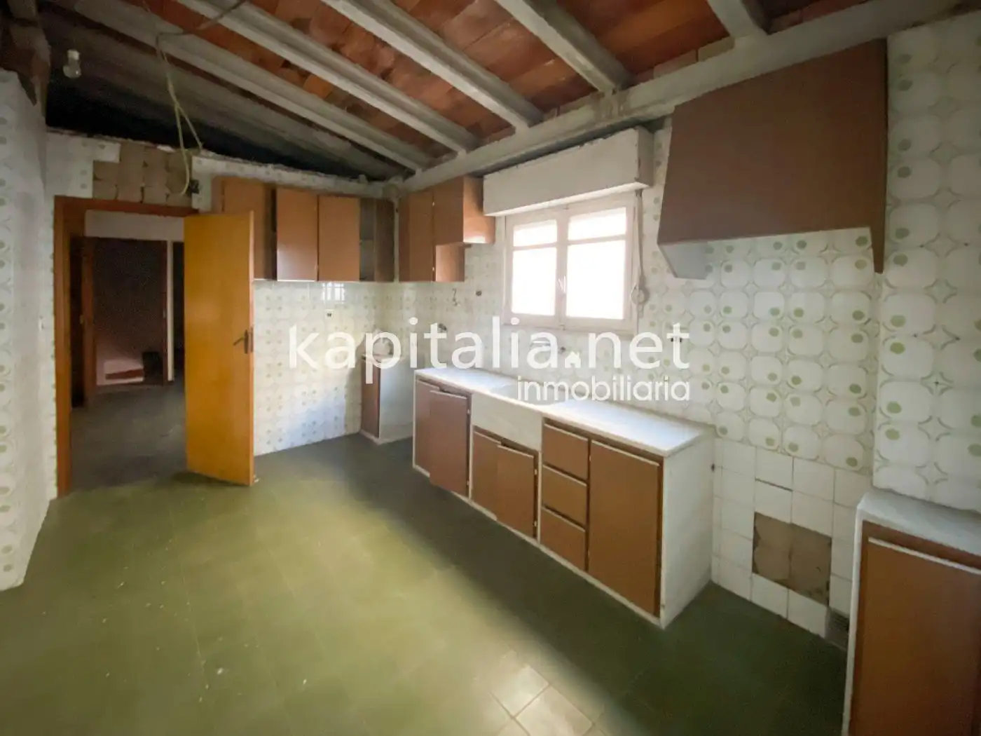 Cuina de Finca rústica en venda en Ontinyent amb Terrassa, Traster i Balcó