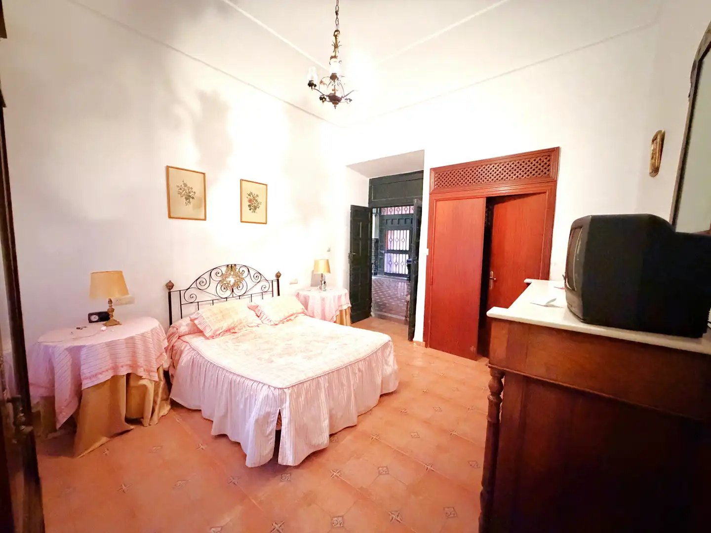 Dormitori de Casa adosada en venda en Zafra amb Aire condicionat i Balcó