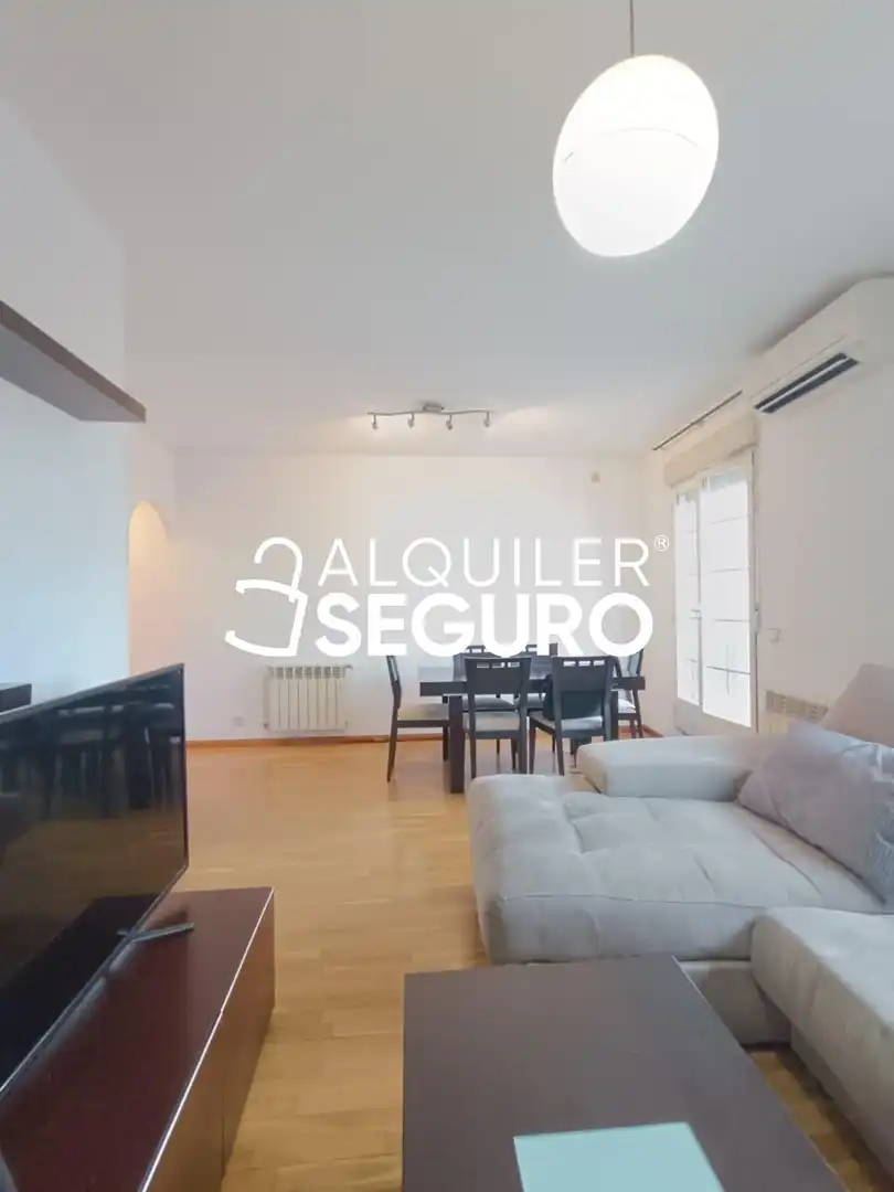 Sala de estar de Ático de alquiler en Getafe con Aire acondicionado, Calefacción y Terraza
