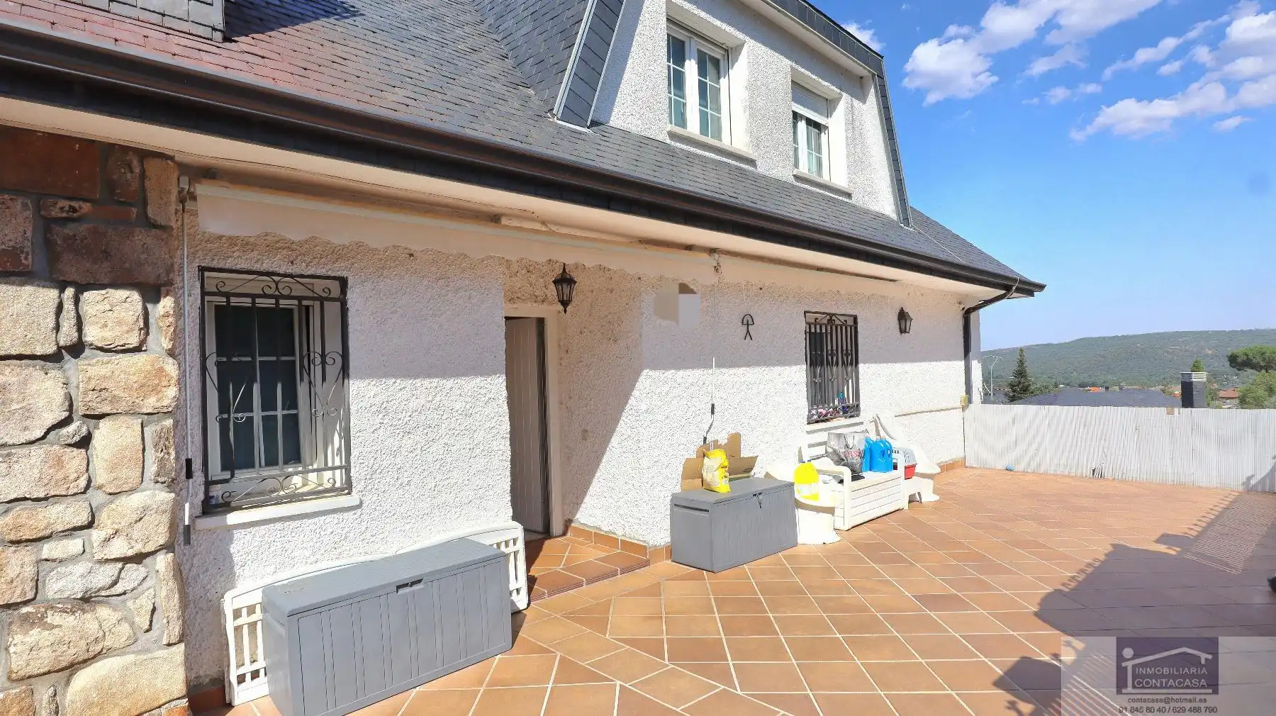 Terraza de Casa o chalet en venta en El Boalo - Cerceda – Mataelpino con Aire acondicionado, Calefacción y Terraza
