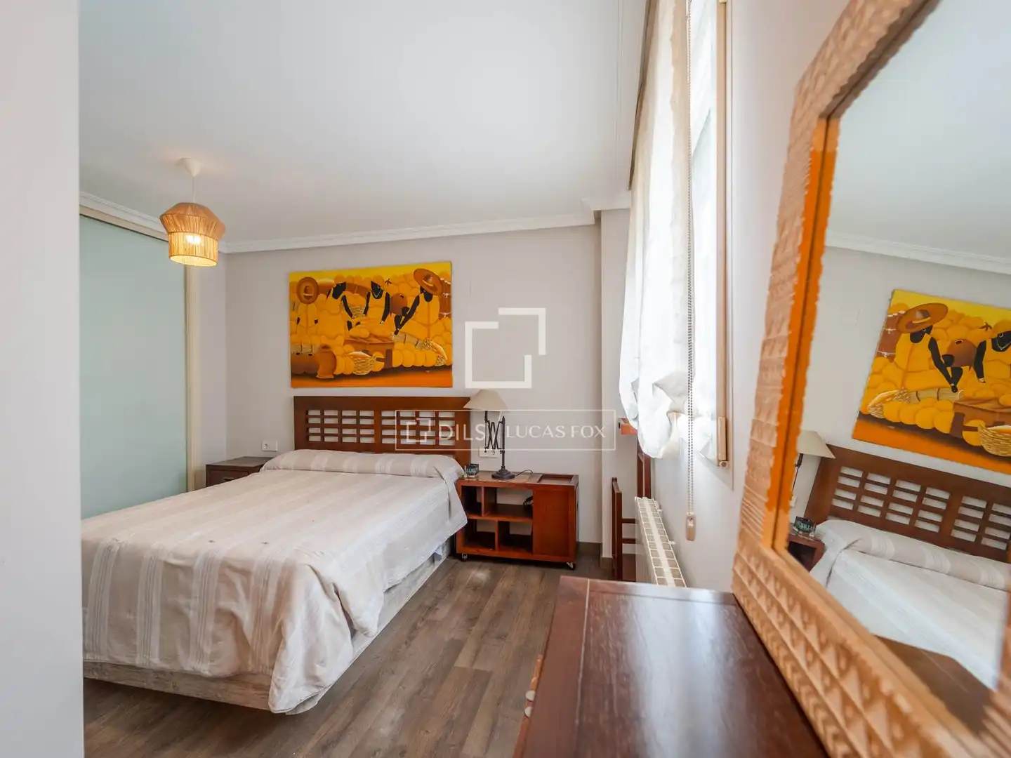 Schlafzimmer von Wohnung zum Verkauf in Valencia mit Klimaanlage, Heizung und Möbliert