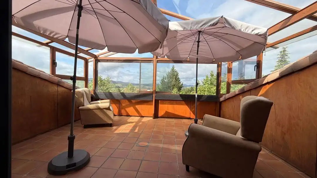 Terrassa de Casa o xalet en venda en Vitoria - Gasteiz amb Calefacció, Jardí privat i Terrassa