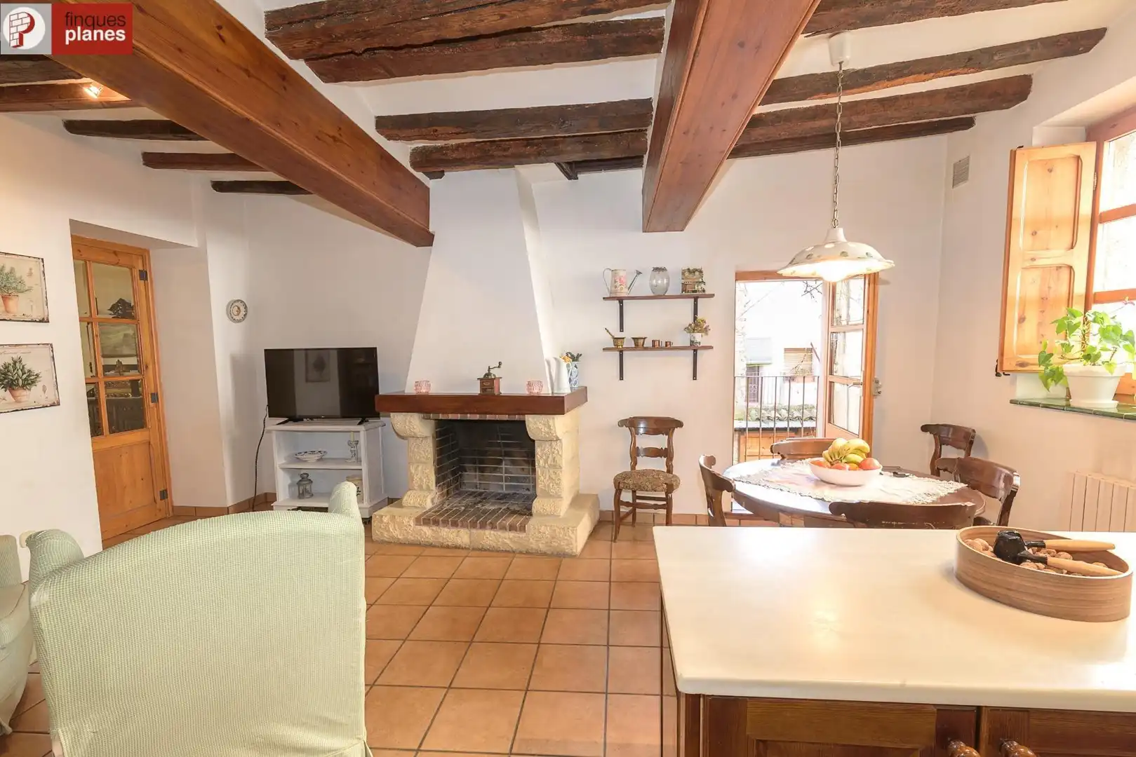 Sala d'estar de Casa o xalet en venda en Organyà amb Calefacció, Traster i Balcó