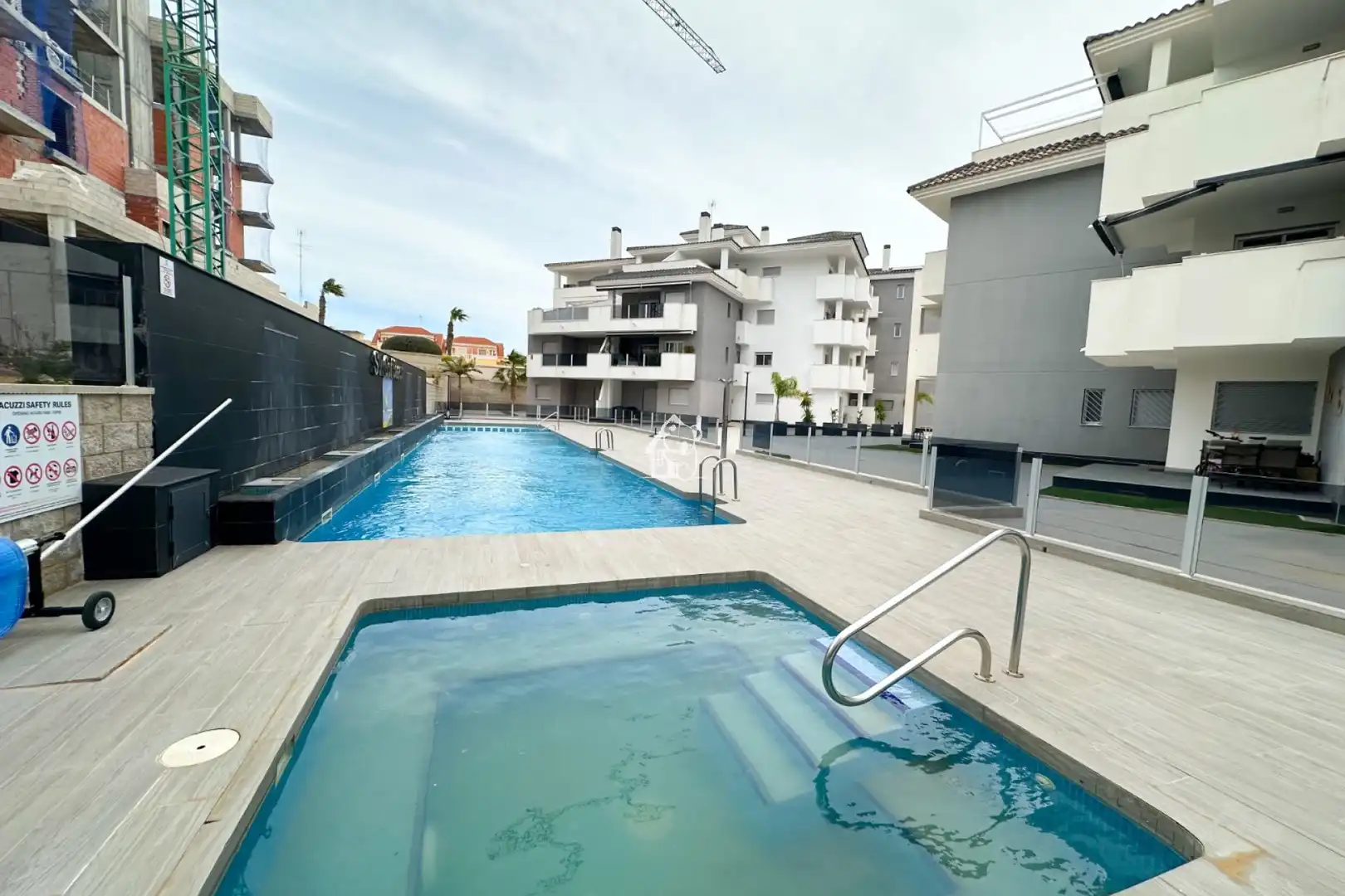 Swimming pool of Apartments for rent in Orihuela  with Air Conditioner, Terrace and Furnished