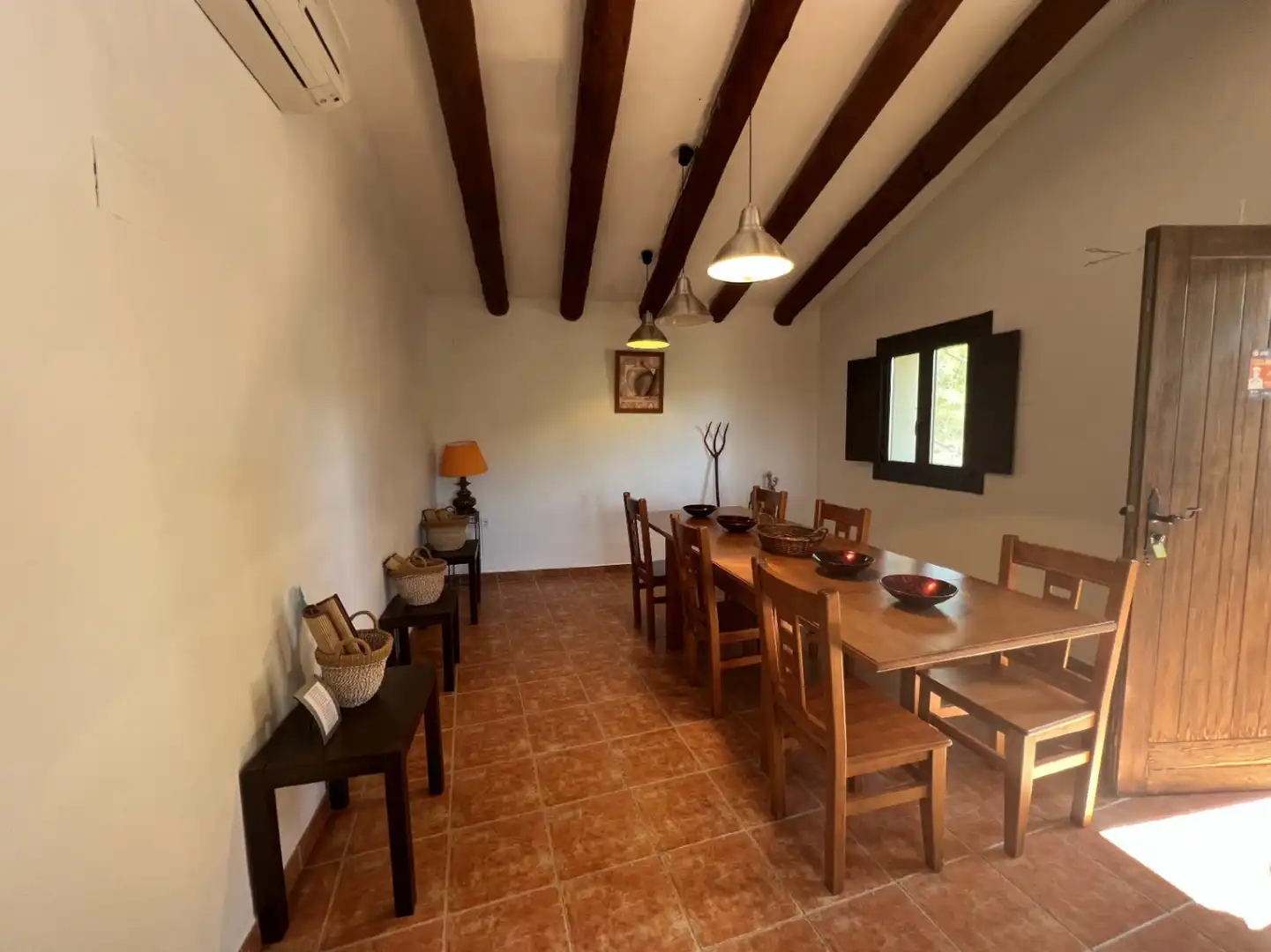 Comedor de Finca rústica en venta en Ibi con Aire acondicionado, Jardín privado y Trastero