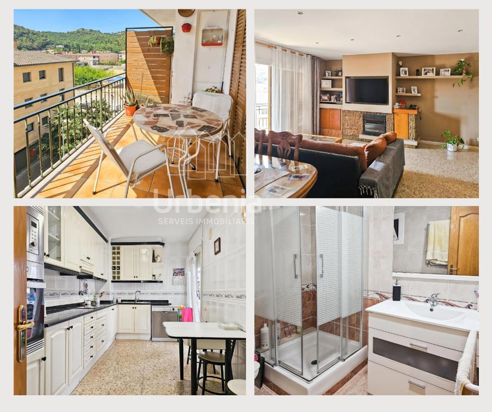 Exterior view of Flat for sale in Sant Cebrià de Vallalta  with Heating and Terrace