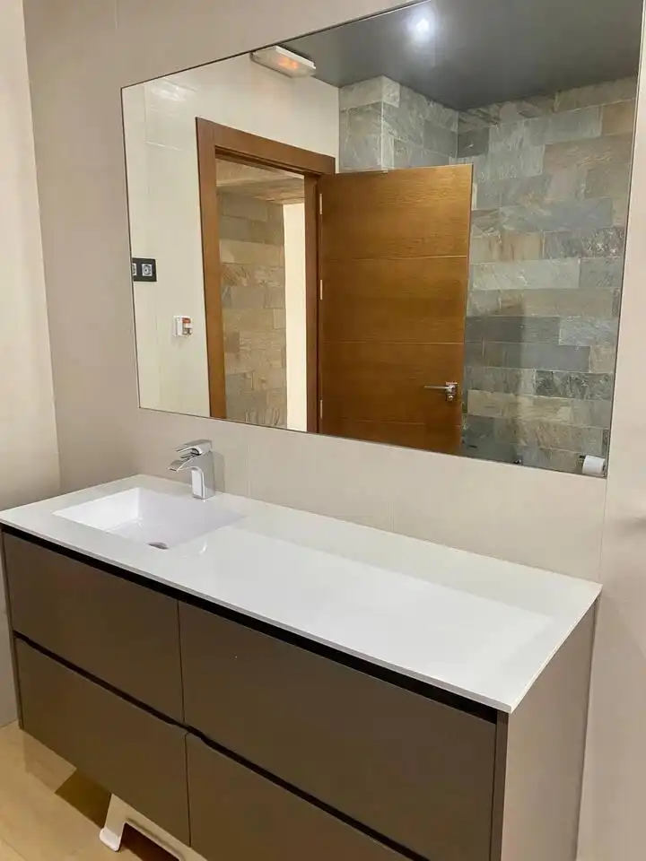 Baño de Casa o chalet de alquiler en Casabermeja con Aire acondicionado, Jardín privado y Piscina
