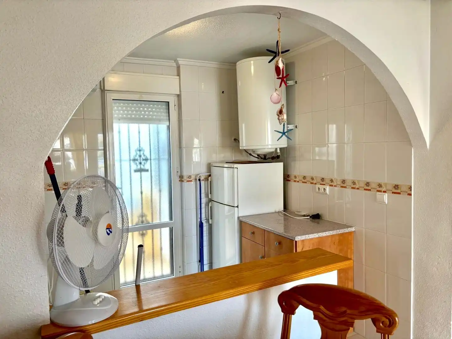 Cocina de Casa adosada de alquiler en Rojales con Aire acondicionado y Terraza