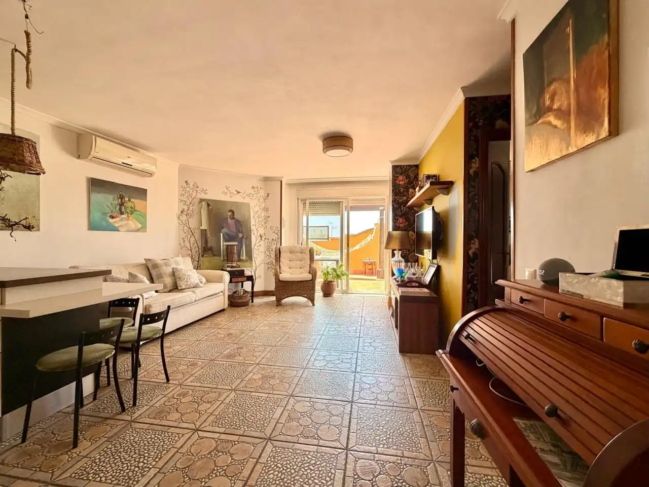 Sala d'estar de Pis de lloguer en San Bartolomé de Tirajana