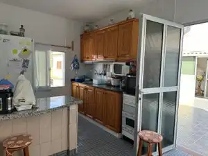Cuina de Casa adosada en venda en Mogán amb Jardí privat, Piscina i Moblat