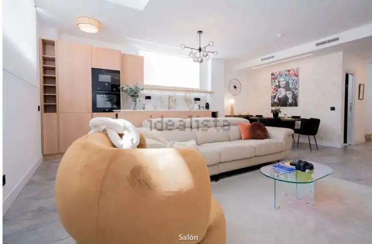 Wohnzimmer von Wohnung zum Verkauf in Alcobendas mit Klimaanlage und Heizung