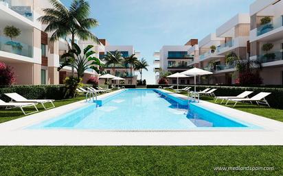 Swimming pool of Apartment for sale in San Pedro del Pinatar  with Terrace, Storage room and Community pool