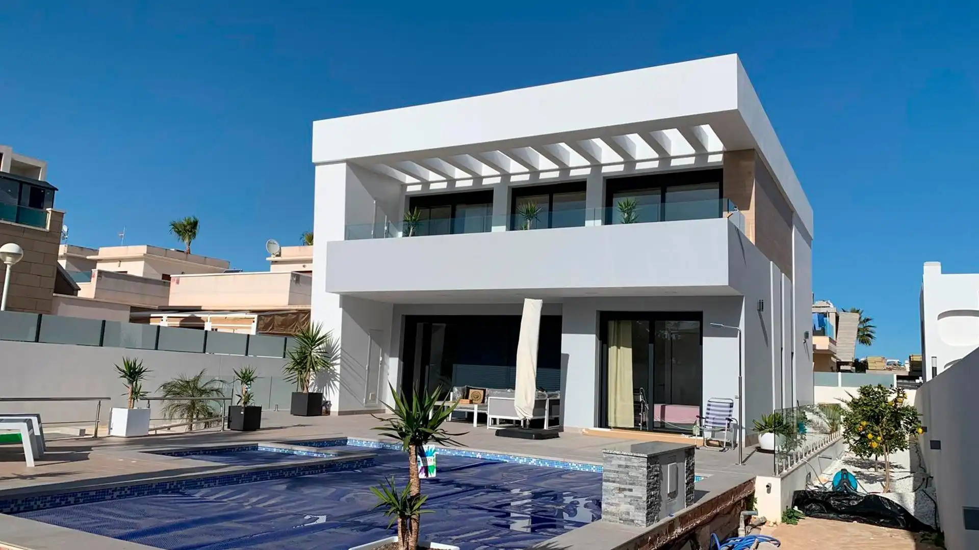 Vista exterior de Casa o chalet en venta en Rojales con Piscina y Jacuzzi