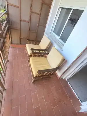 Terrace of Flat for rent in Poniente-Sur