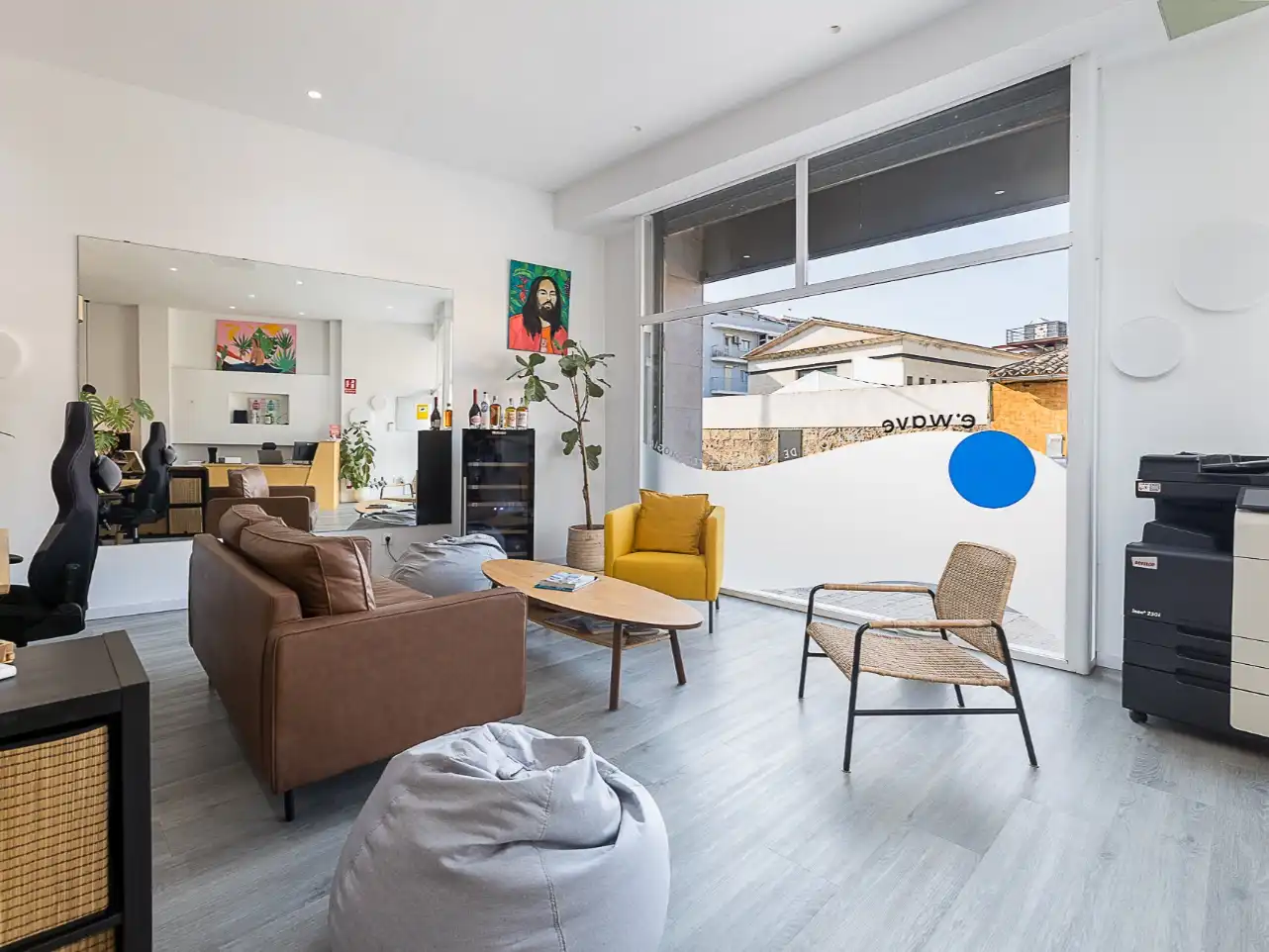 Sala de estar de Local en venta en  Palma de Mallorca con Aire acondicionado, Calefacción y Parquet