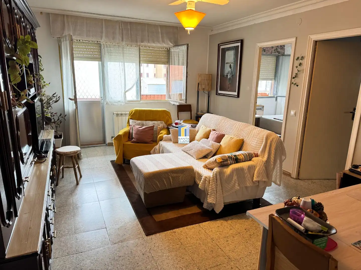 Sala de estar de Piso en venta en Zamora Capital  con Terraza y Balcón