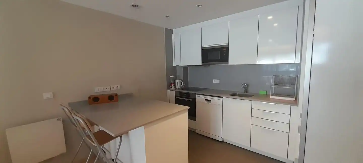 Cocina de Piso de alquiler en Escaldes – Engordany con Aire acondicionado y Amueblado