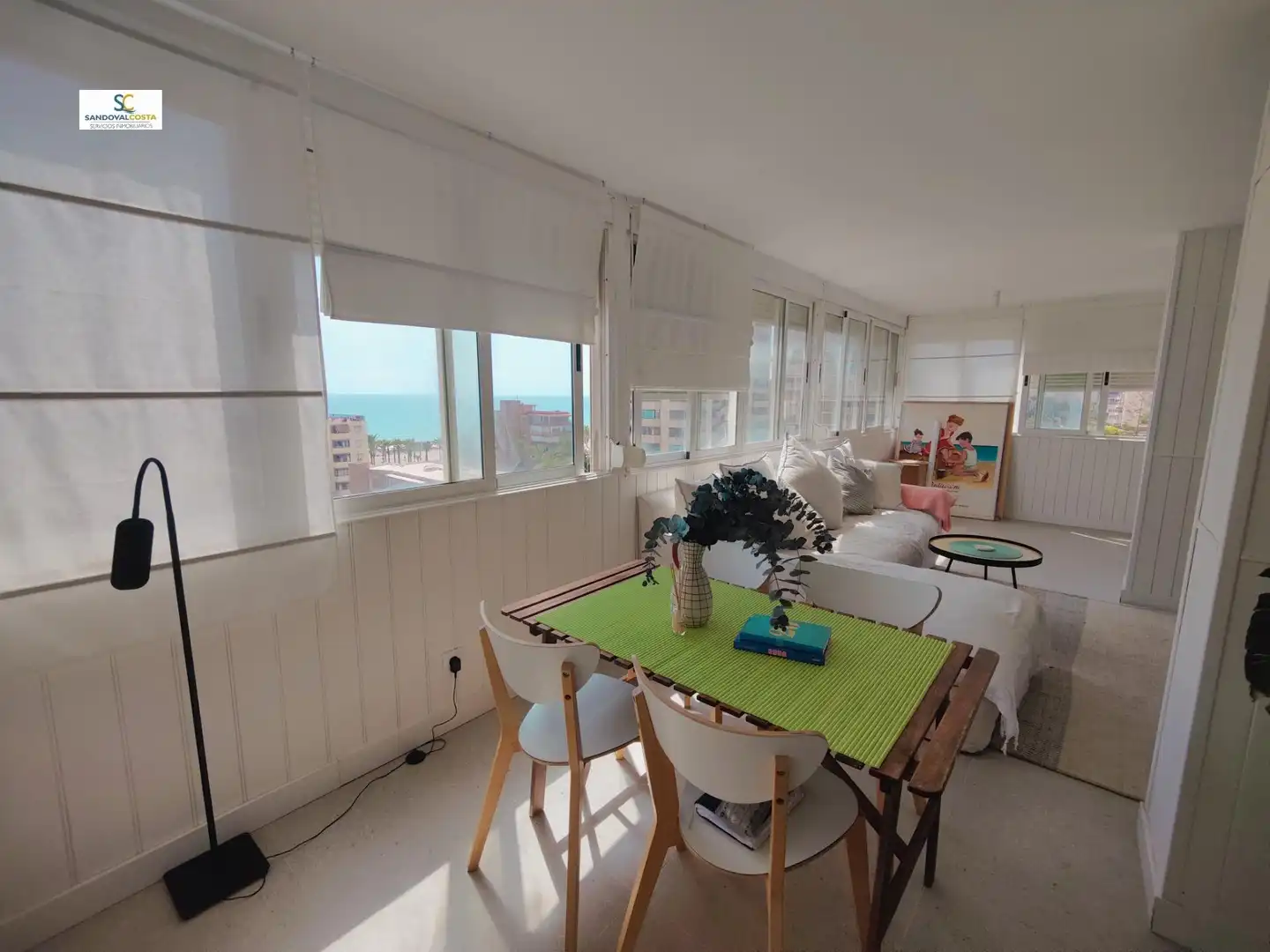 Schlafzimmer von Wohnung zur Miete in Alicante / Alacant mit Klimaanlage und Möbliert