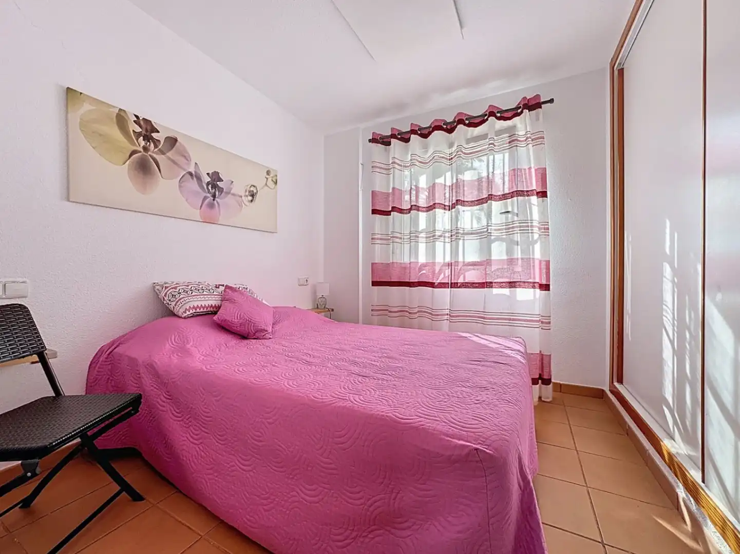 Schlafzimmer von Wohnung zum Verkauf in L'Alfàs del Pi mit Klimaanlage, Heizung und Privatgarten