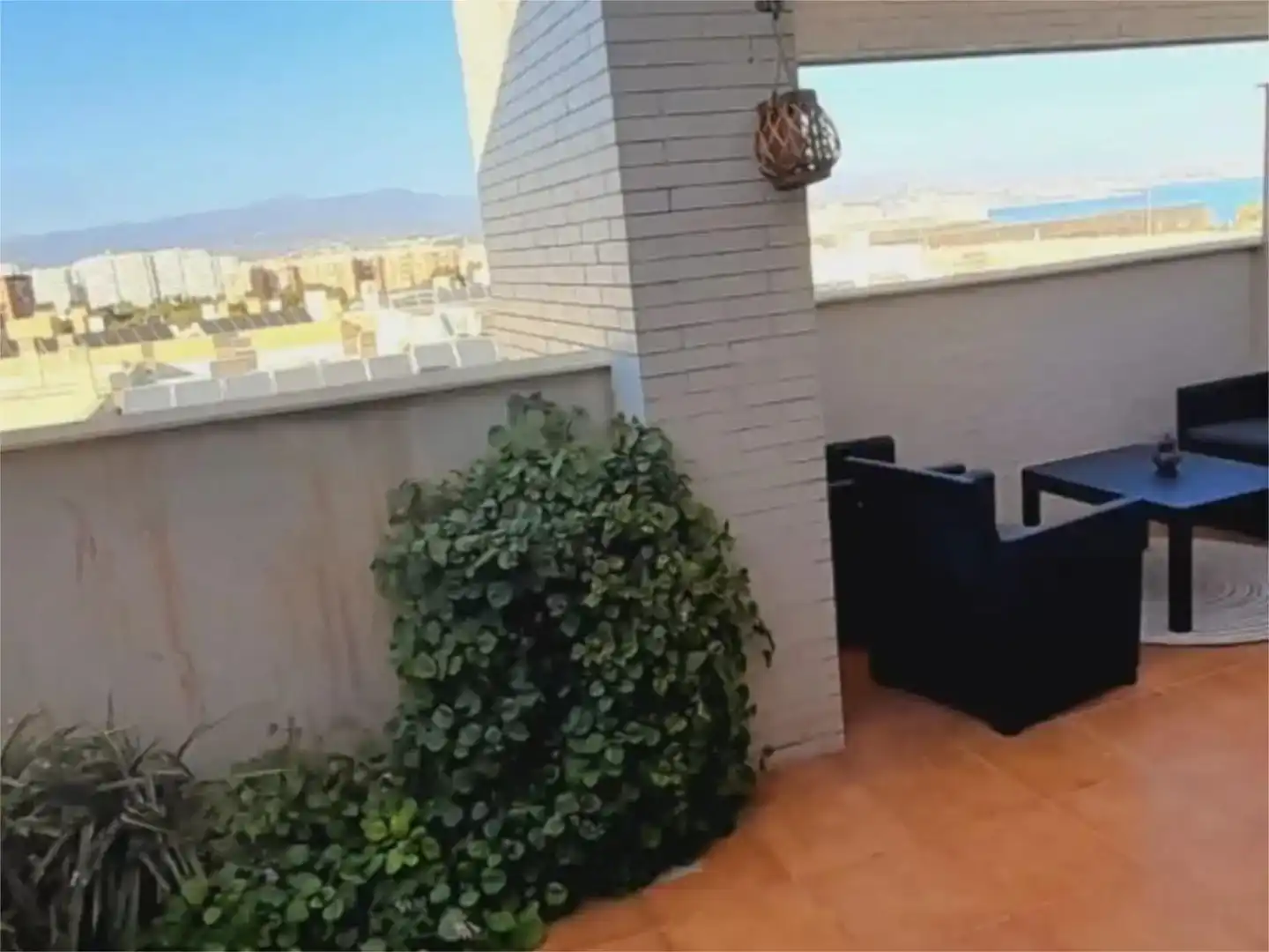 Terrasse von Wohnung zur Miete in Málaga Capital mit Klimaanlage, Schwimmbad und Balkon
