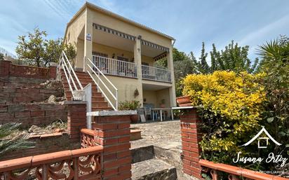 Exterior view of House or chalet for sale in Cabrera d'Anoia  with Air Conditioner, Heating and Private garden