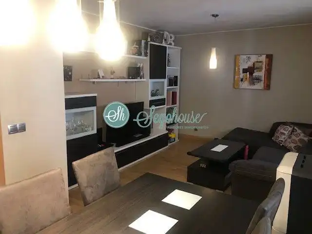 Living room of Flat for sale in Segovia  with Heating, Storage room and Furnished
