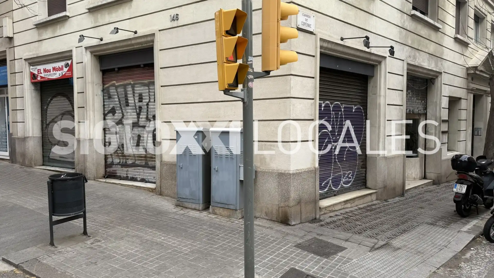 Vista exterior de Local de lloguer en Barcelona