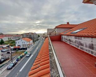 Exterior view of Attic for sale in Sanxenxo  with Terrace