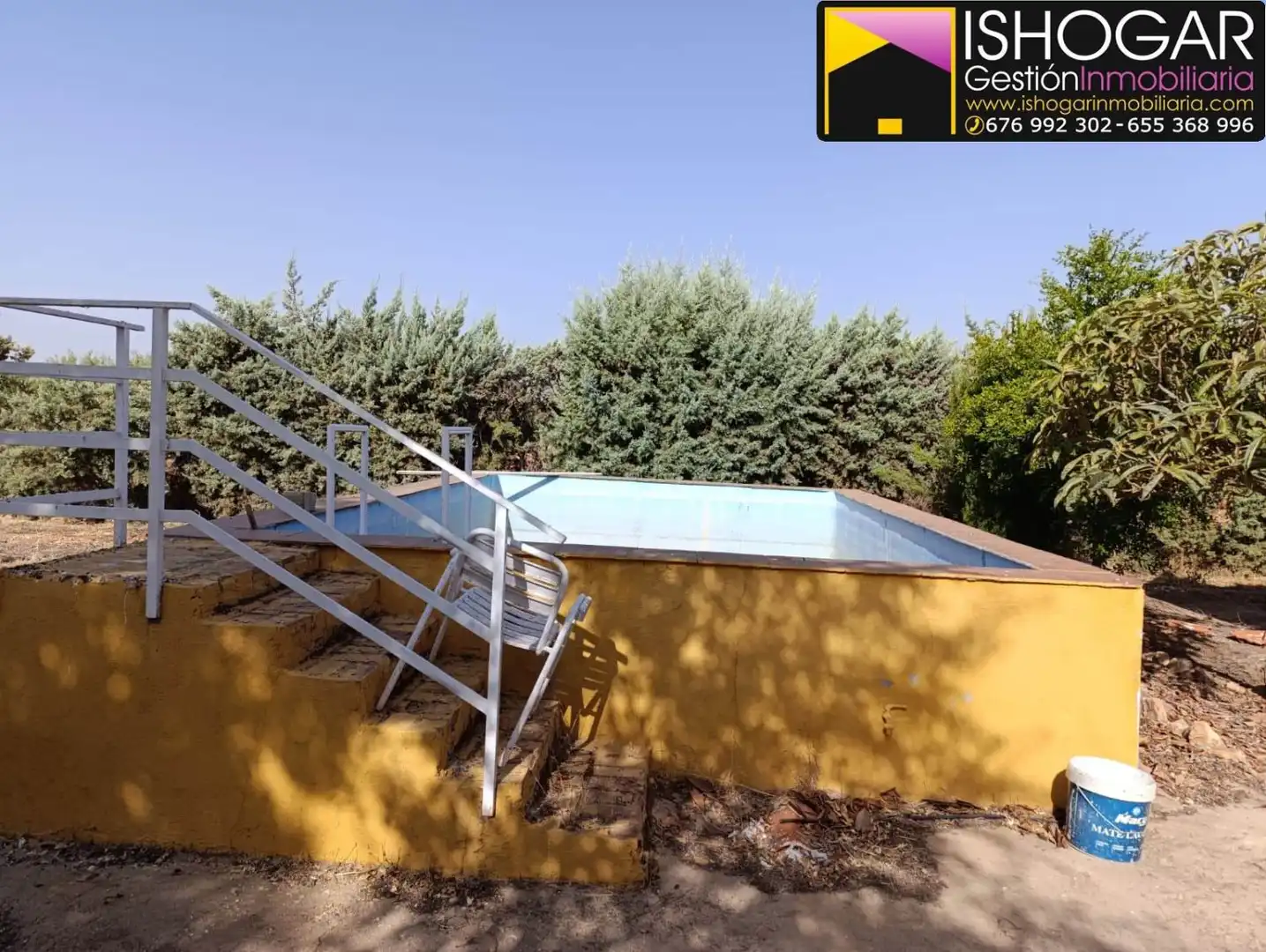 Piscina de Finca rústica en venta en Valdepeñas