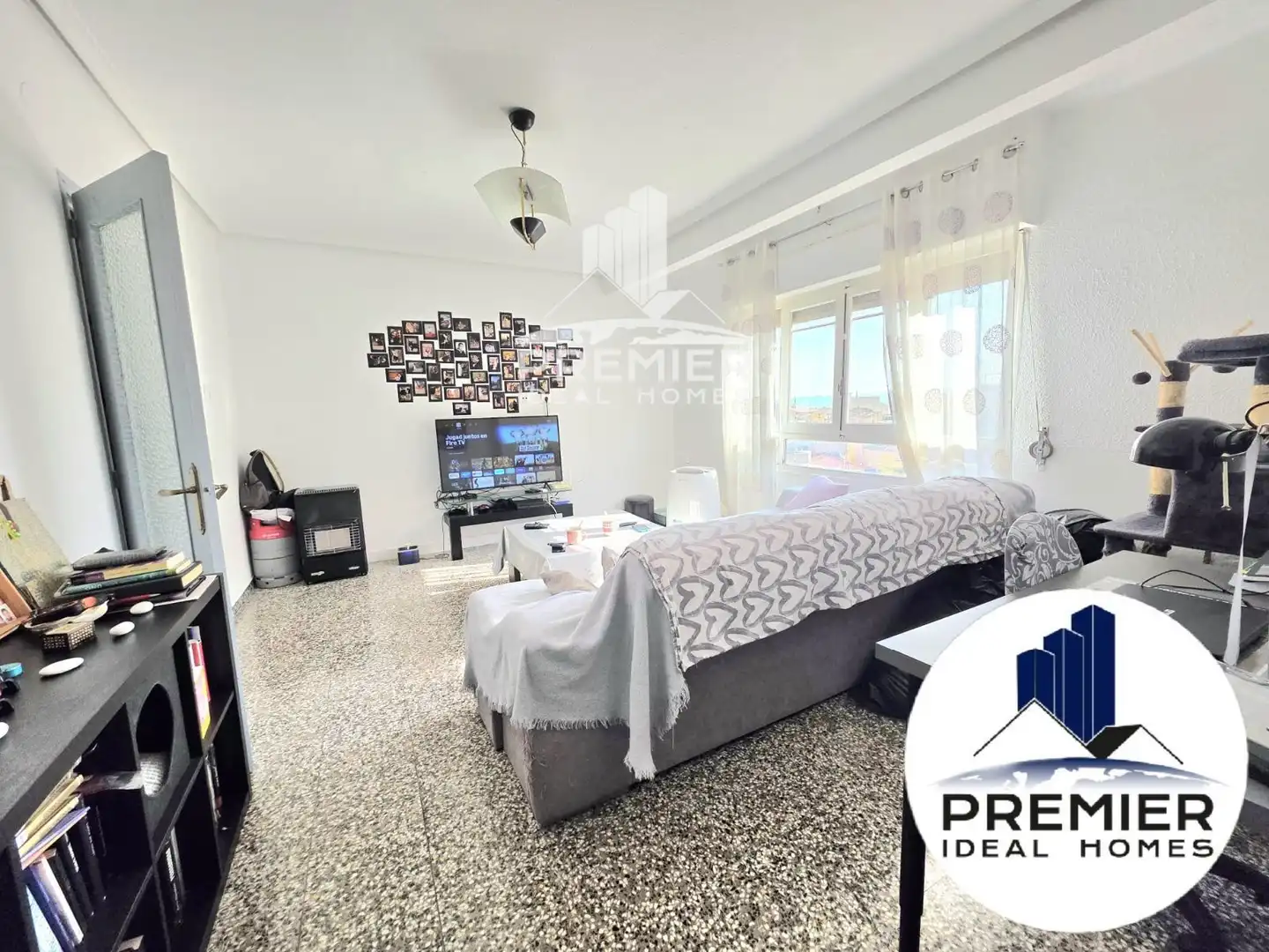 Living room of Flat for sale in Petrer  with Air Conditioner, Heating and Terrace