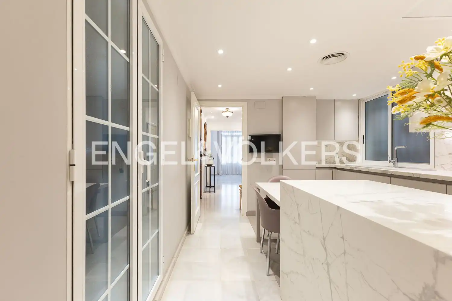Comedor de Piso de alquiler en Valencia con Aire acondicionado, Calefacción y Amueblado