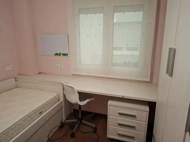 Bedroom of Flat for rent in Santiago de Compostela   with Heating and Furnished