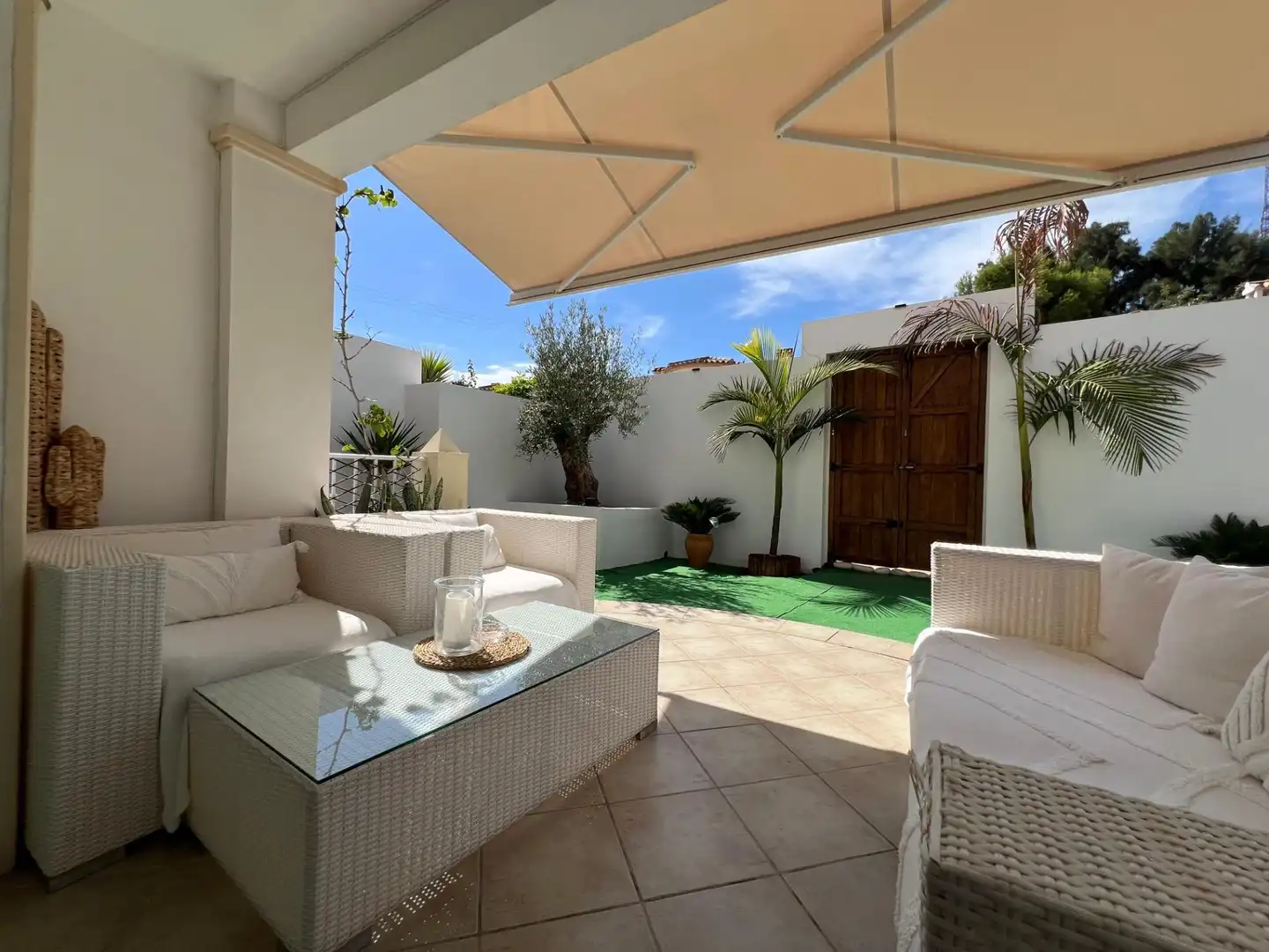 Terrace of Detached homes for sale in El Campello  with Air Conditioner, Private garden and Balcony