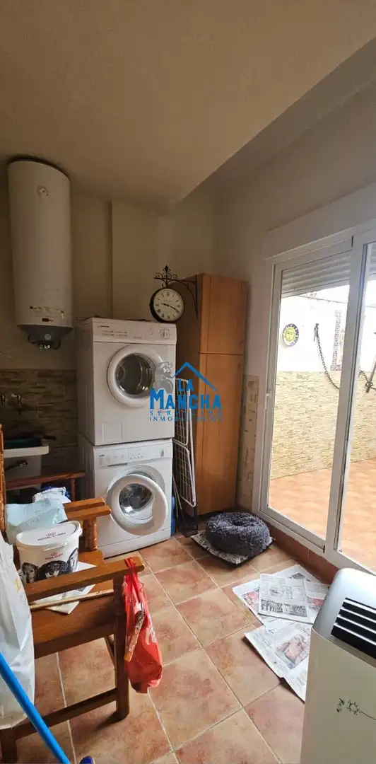Cuina de Casa adosada en venda en Pozohondo amb Aire condicionat, Calefacció i Terrassa