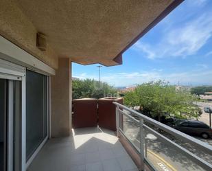 Balcony of Flat for sale in Roses