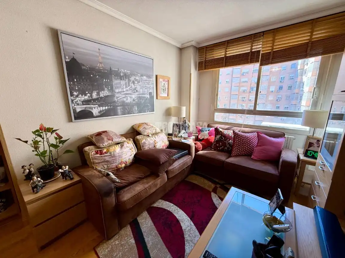 Sala de estar de Piso en venta en Madrid