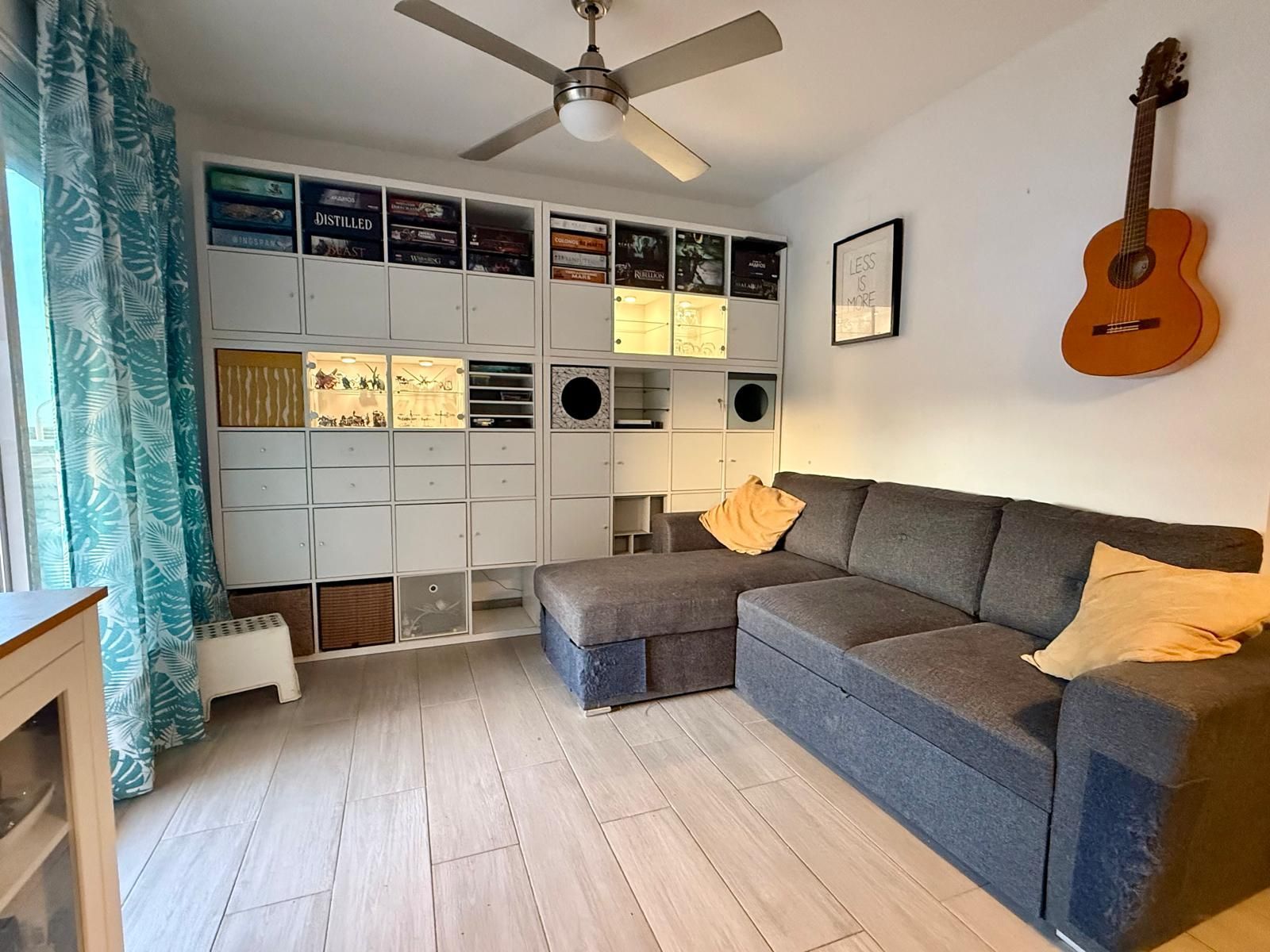 Sala d'estar de Dúplex en venda en Málaga Capital amb Aire condicionat i Terrassa