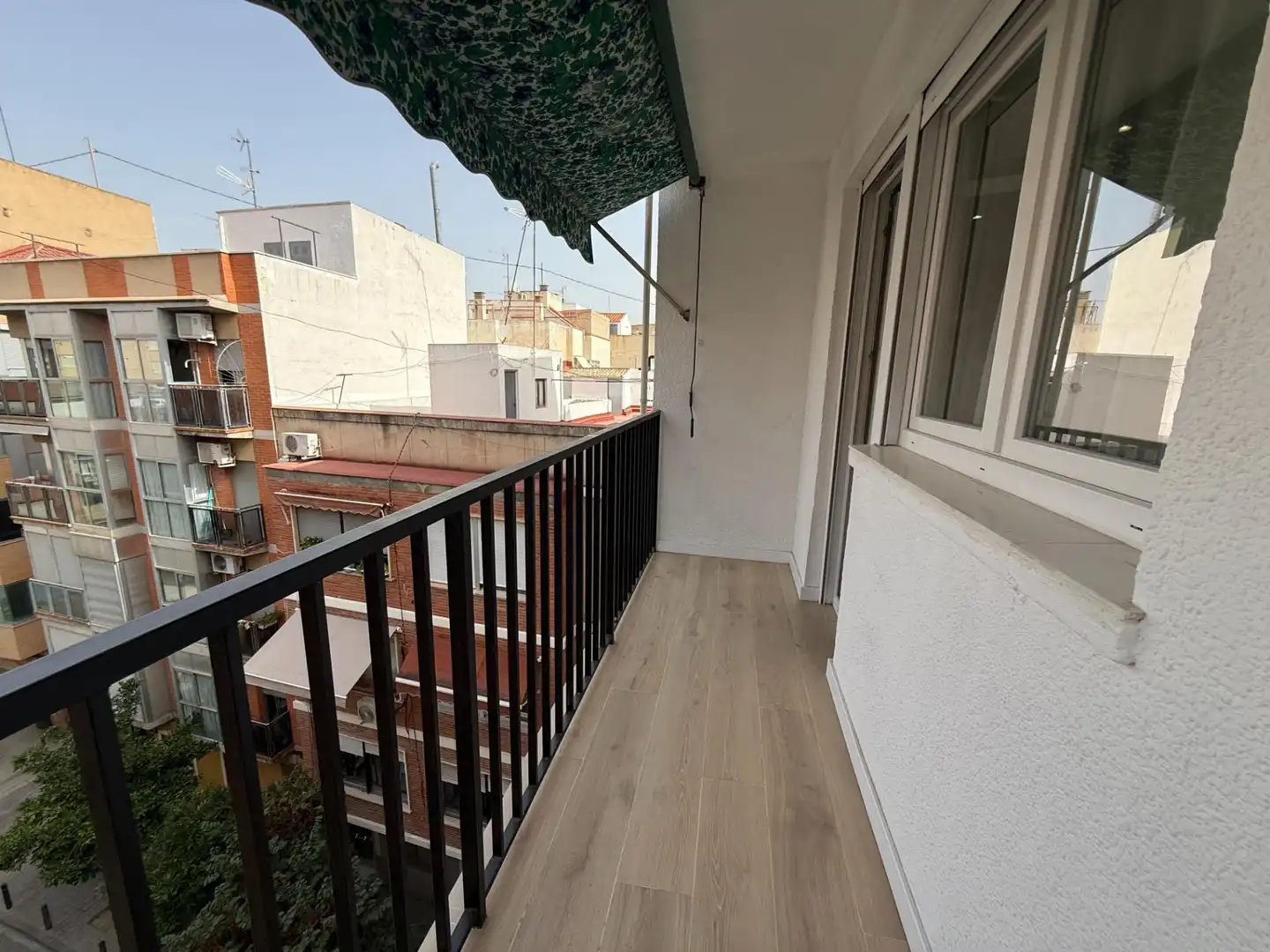 Balcony of Flat for rent in Murcia  with Air Conditioner, Furnished and Balcony