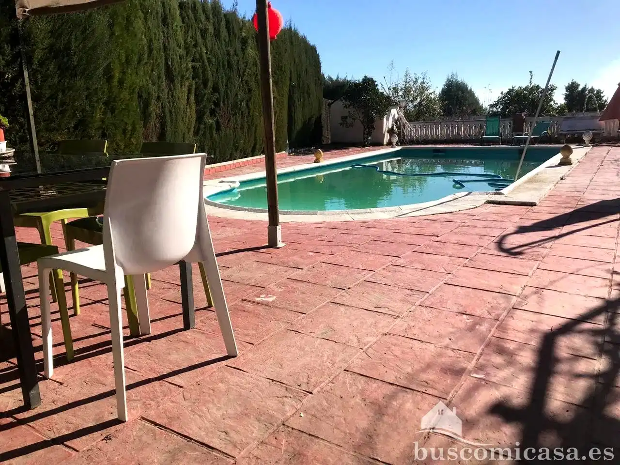 Piscina de Finca rústica en venta en Linares con Aire acondicionado, Jardín privado y Terraza